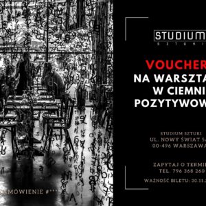 Voucher na warsztaty ciemni pozytywowej